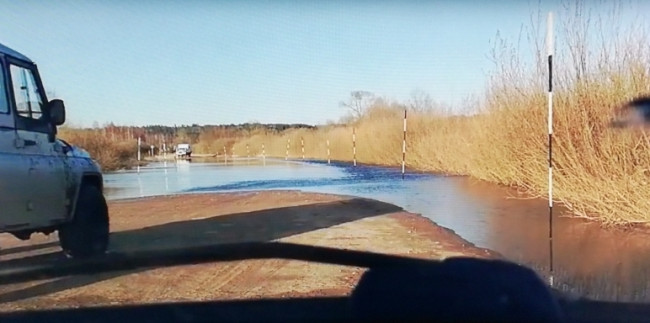 "Потоп" по-смоленски попал на видео
