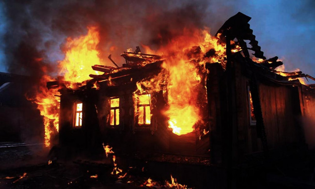 В Смоленской области произошел пожар
