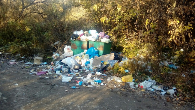Жители Смоленского района не хотят платить за вывоз мусора из-за отсутствия этой услуги
