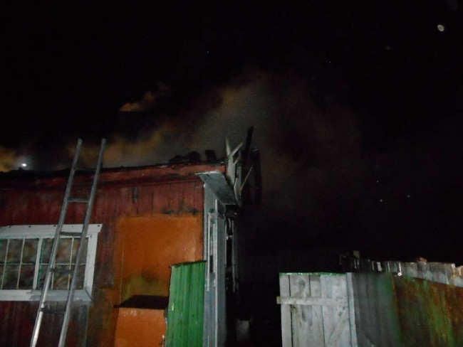 В Смоленской области женщина погибла в горящей даче
