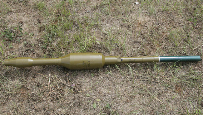 В Дорогобуже обнаружен выстрел ручного гранатомёта