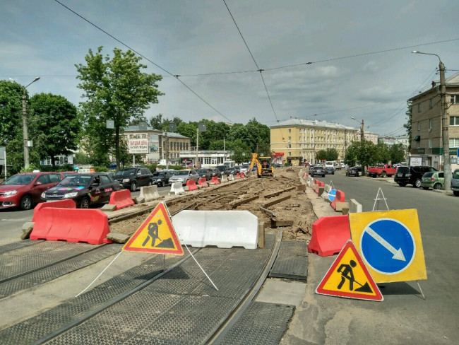 В Смоленске сэкономили почти 50 млн рублей на ремонте проспекта Гагарина