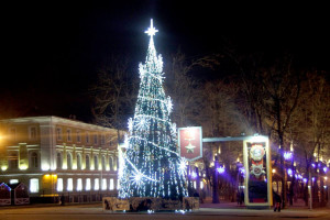 Смоленск вошёл в топ самых высоких новогодних ёлок