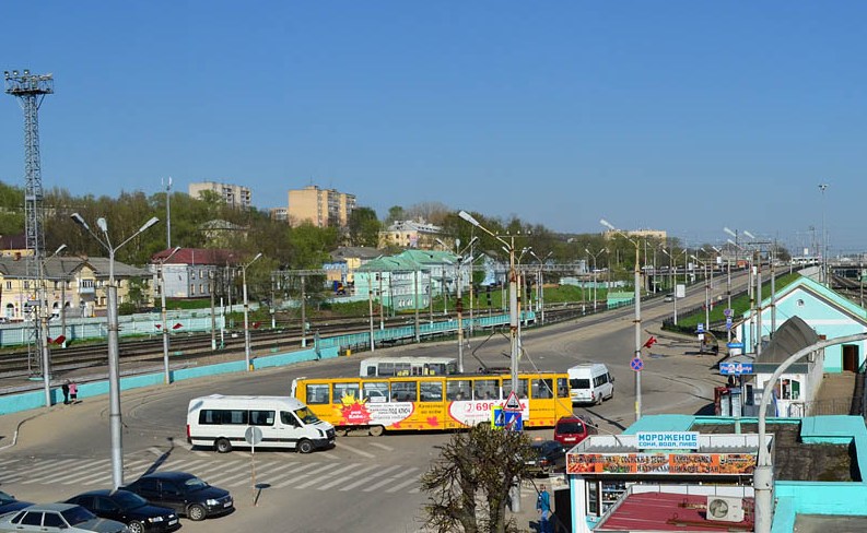 смоленский трамвай ж/д вокзал