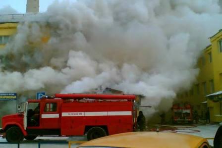 пожар в больнице смоленск