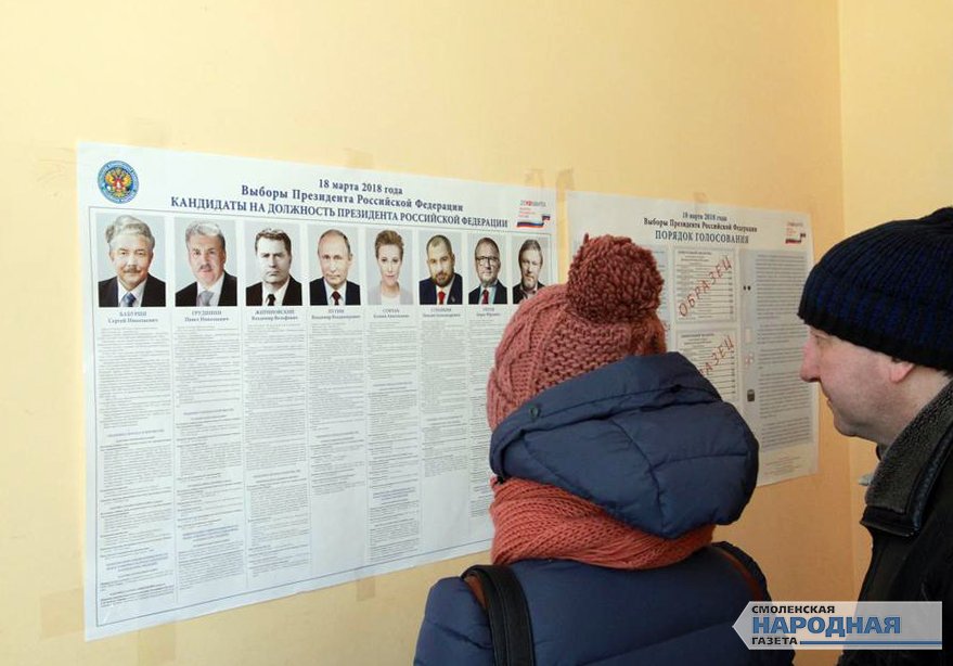 Выборы президента россии явка на сегодня