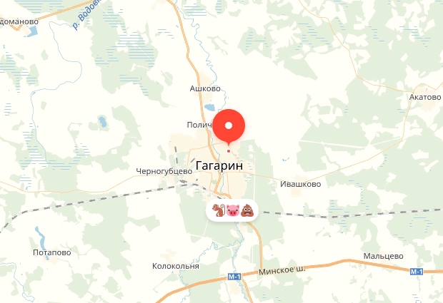 Г гагарин на карте. Г Гагарин Смоленская область на карте.