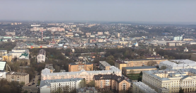 Смоленск снять. Вид на Смоленск с высоты программа.