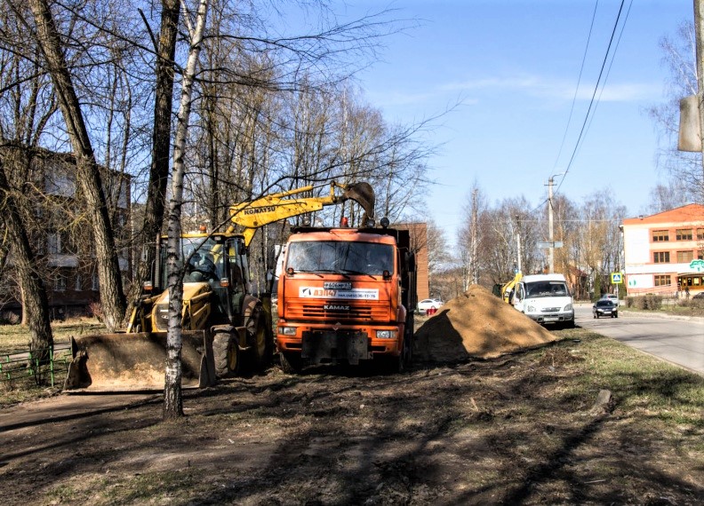 В Смоленске приступили к ремонту улицы Попова