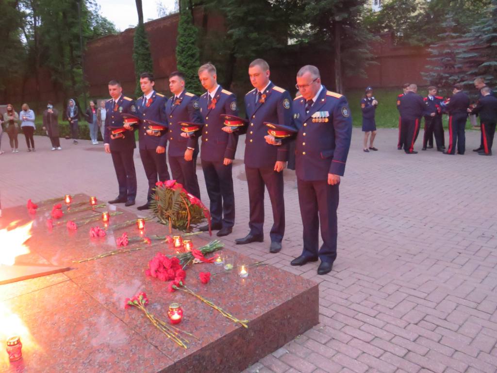 В Смоленске прошла акция «Свеча памяти»