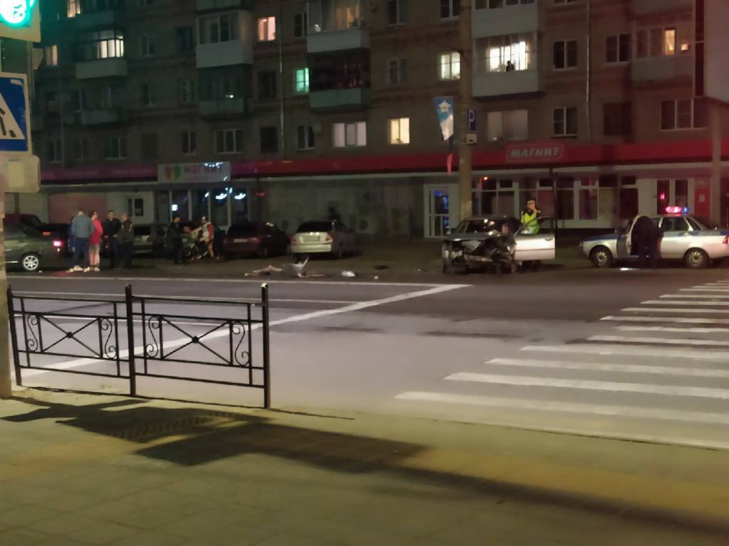 В Смоленске произошло жёсткое ДТП на Н-Неман