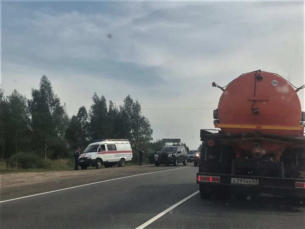 Подробности страшной аварии на окружной Смоленска