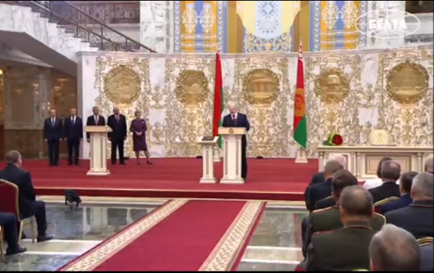Прошла инаугурация Александра Лукашенко