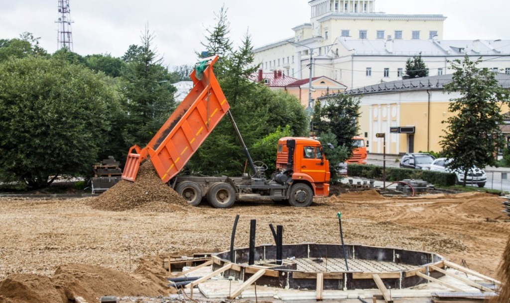 Основные строительные работы в парке Пионеров завершат в ближайшую неделю