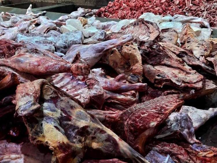 В Смоленской области утилизировали более 3,8 тонн мяса неизвестного происхождения