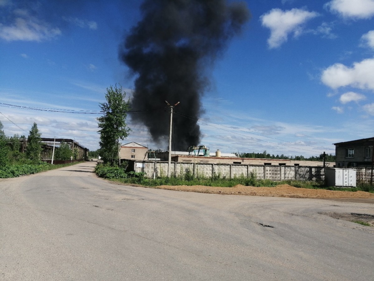 В Смоленской области произошел серьезный пожар