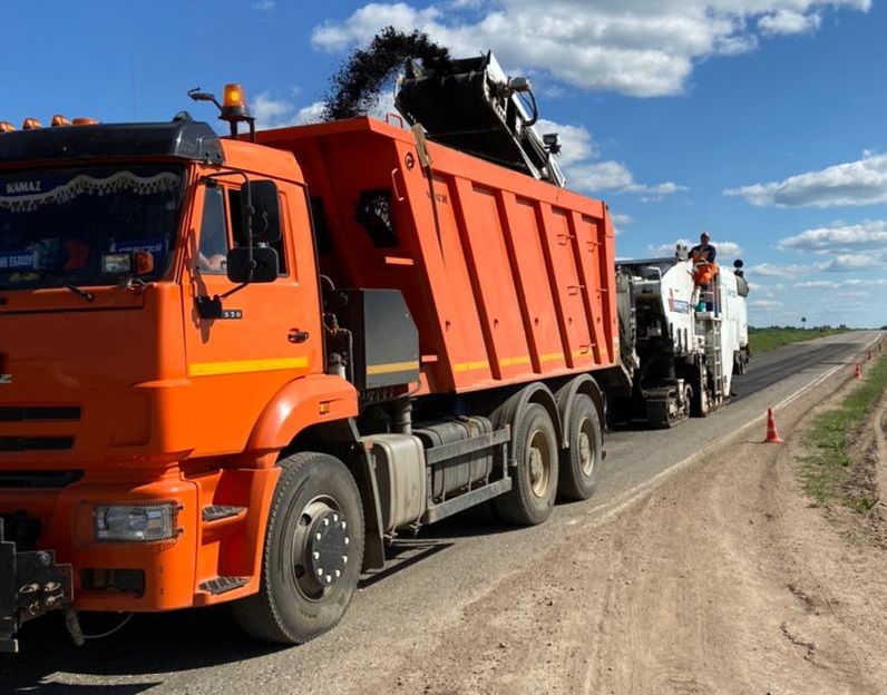 Гагаринском районе стартовал ремонт дорог по нацпроекту