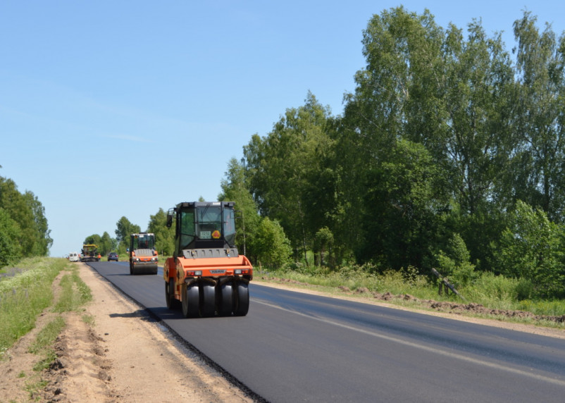 В Смоленскавтодоре рассказали, как идет ремонт региональных дорог по нацпроекту