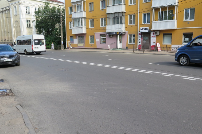 В центре Смоленска изменили схему движения транспорта