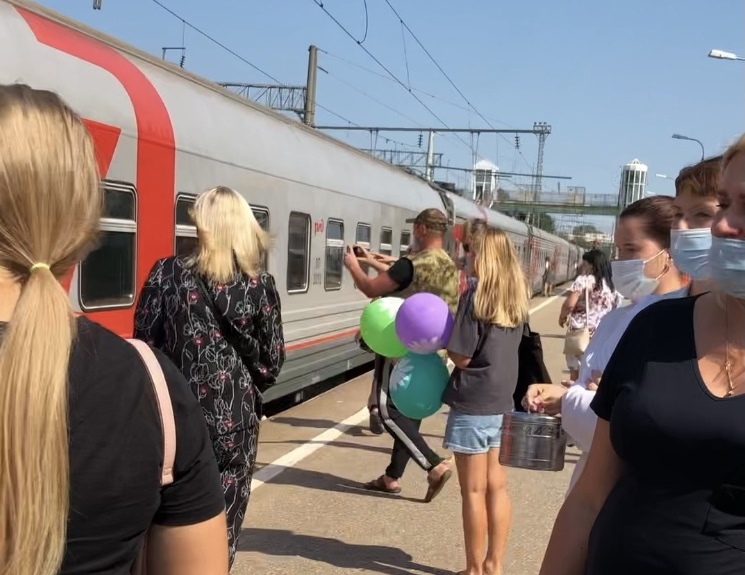 Подробности по вагону с больными детьми, прибывшему из Анапы в Смоленск