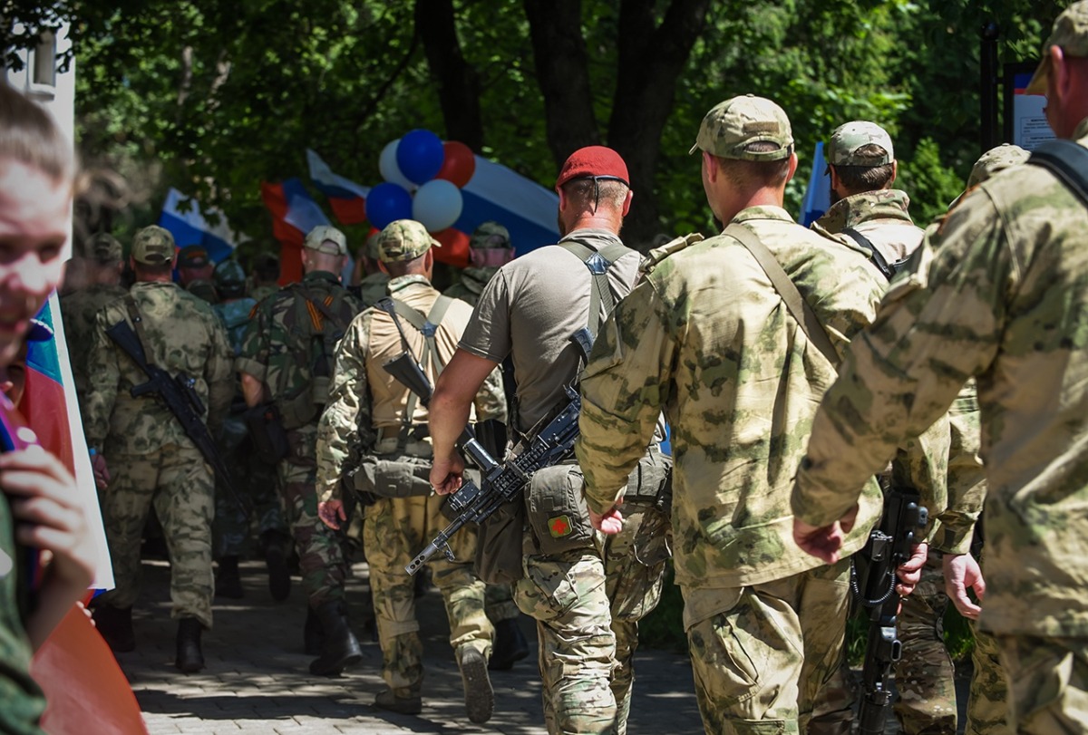 В Смоленске встретили росгвардейцев, вернувшихся из зоны спецоперации на Украине