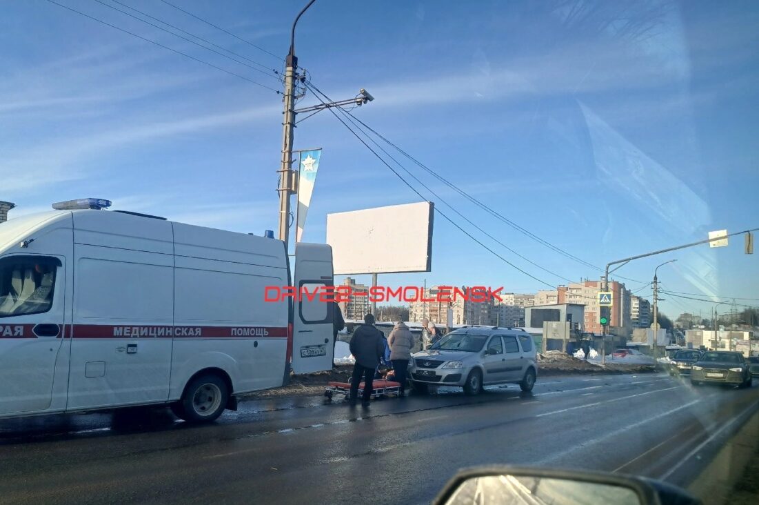 В полиции прокомментировали ДТП с пешеходом в Смоленске