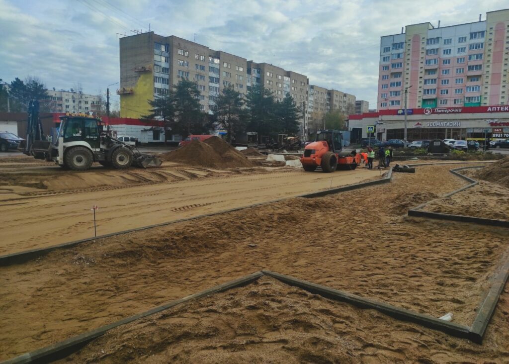 Готовность – 50%: в Смоленске сдвинули сроки возобновления движения по улице Гризодубовой