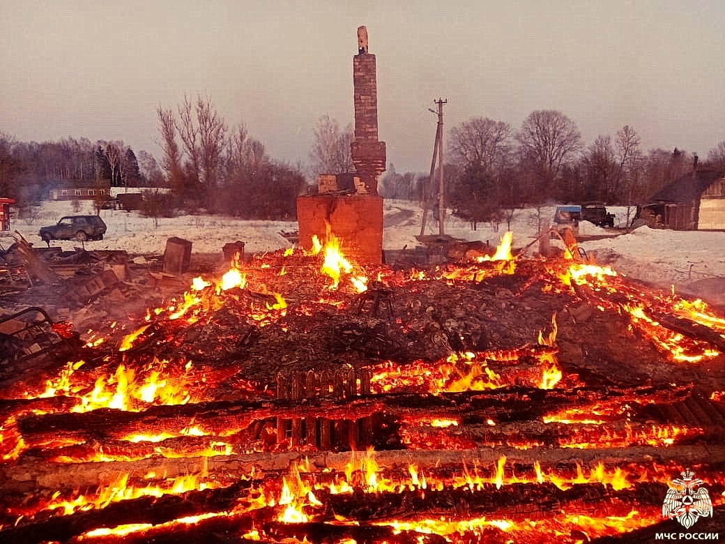 В Смоленской области за два месяца в пожарах погибли 19 человек