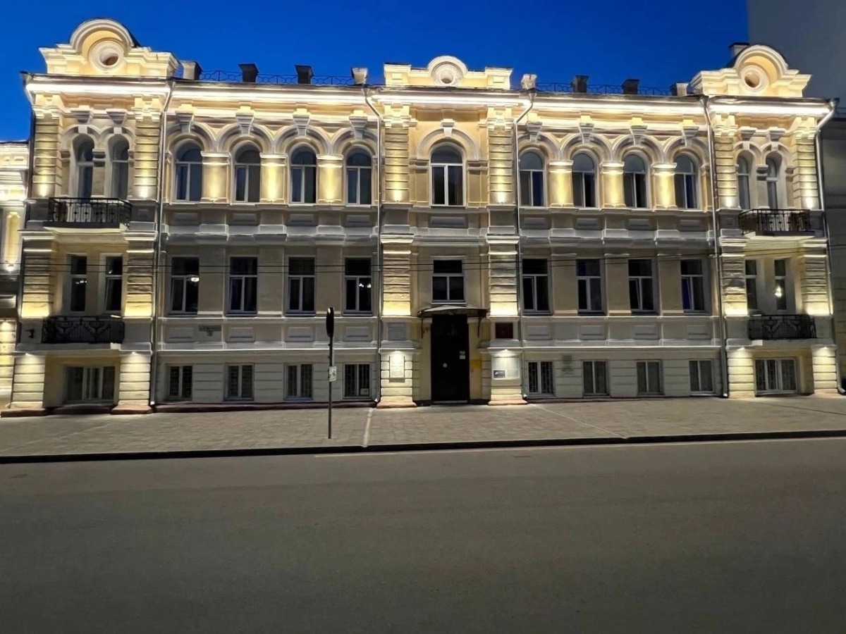 В историческом центре Смоленска установили архитектурно-художественную подсветку