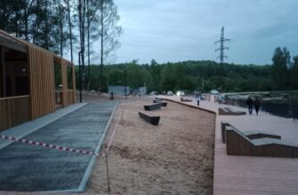 Реадовское озеро пляжная зона пляжной зоны