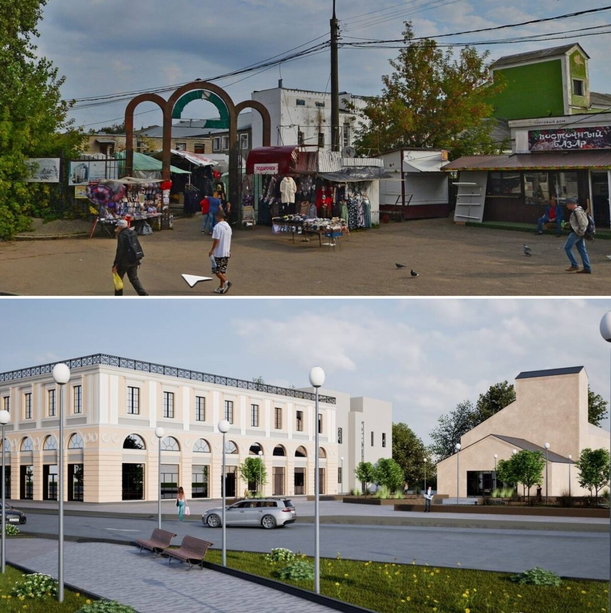 В центре Смоленска может появиться "каскадный" жилой комплекс и спуск к Днепру