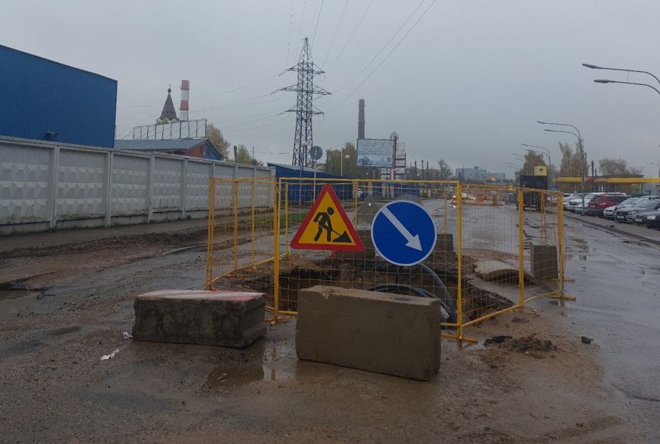 Дорожные работы на улице Кашена в Смоленске начнутся после ремонта коммуникаций