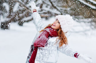 зима, одежда, пальто