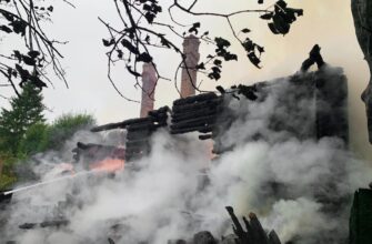 пожар, возгорание, огнеборцы, пожар в Егорьево