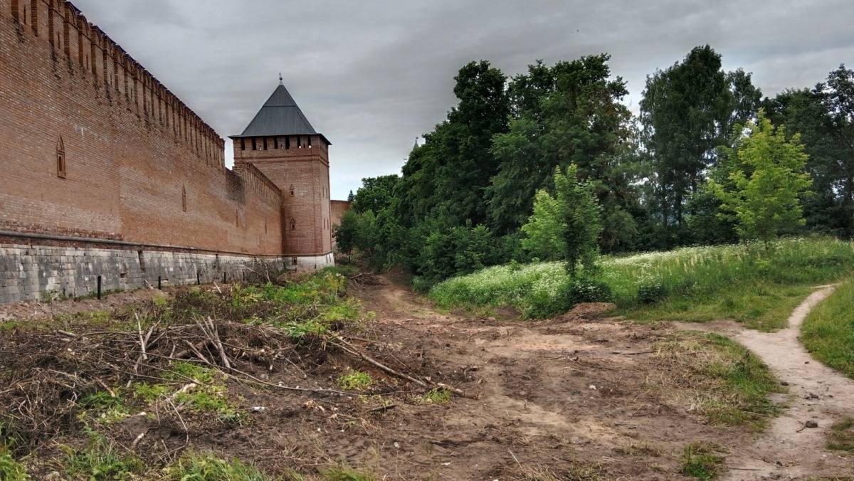 крепостной стены
