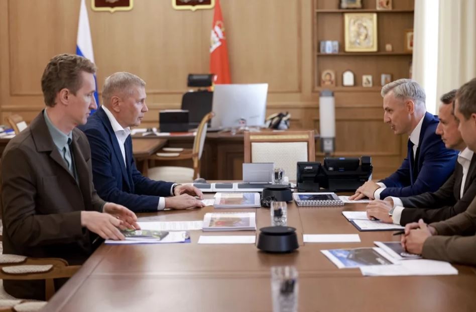 Губернатор обсудил с руководством группы «НЭК» расширение присутствия в Смоленской области
