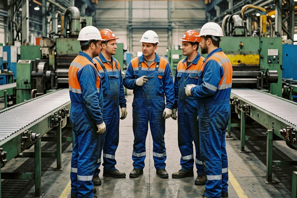 Завод, рабочие, труд, работа, трудовой договор